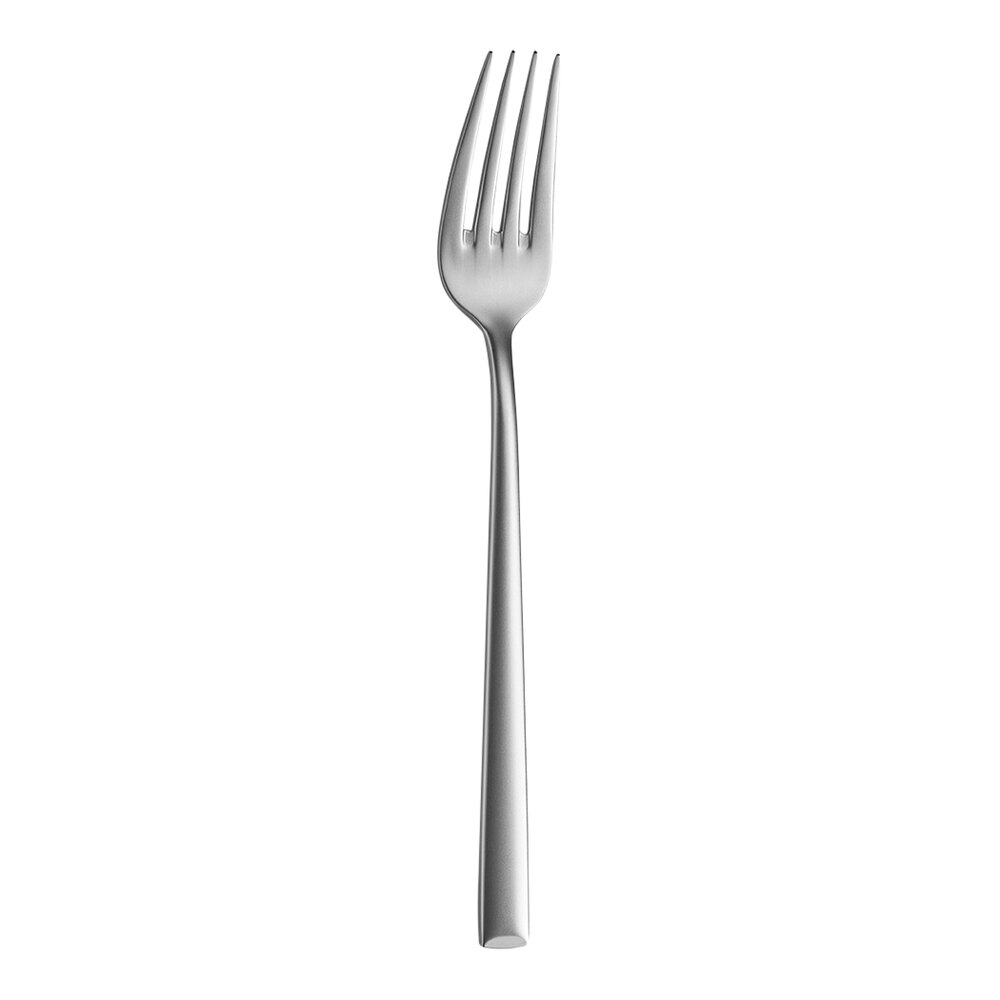 Amefa Metropole Velvet 8 1/8" 18/10 Stainless Steel Extra Heavy Weight Table Fork - 12/Case