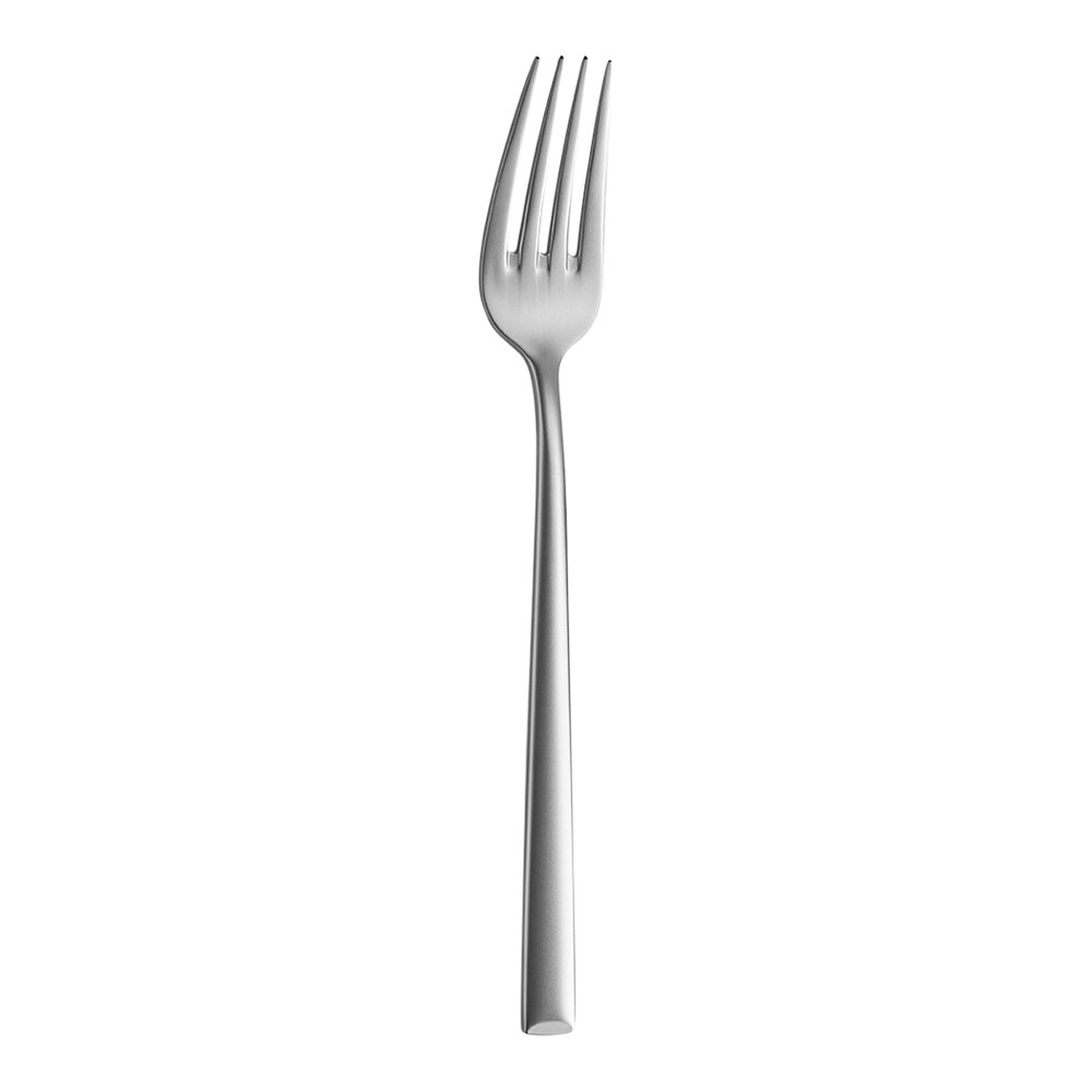 Amefa Metropole Velvet 7 1/2" 18/10 Stainless Steel Extra Heavy Weight Dessert Fork - 12/Case