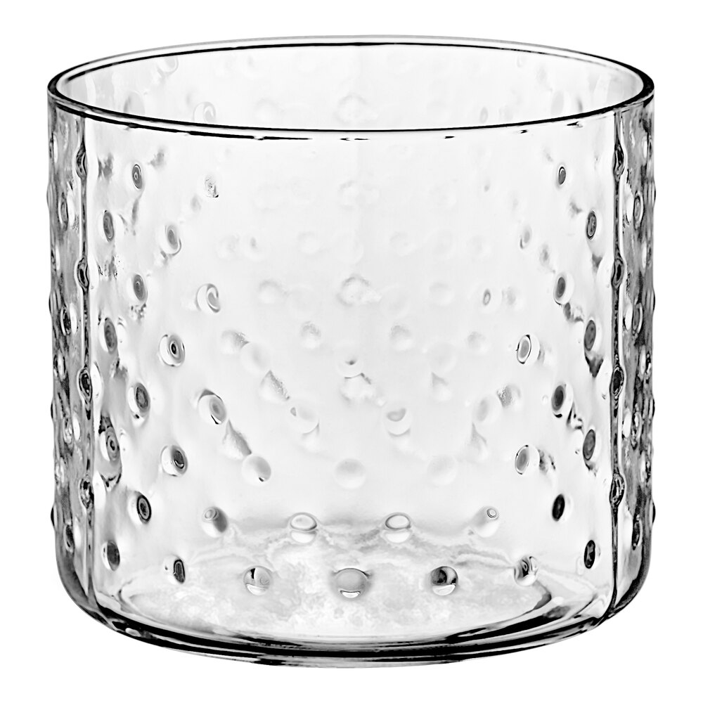 Acopa 12.5 oz. Hobnail Glass Bowl - 12/Case