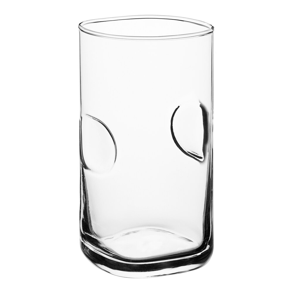 Acopa Thumbprint 10 oz. Highball Glass - 12/Case