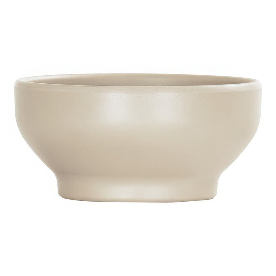 Cal-Mil Nova 12 oz. Taupe Round Melamine Soup Bowl - 6/Case
