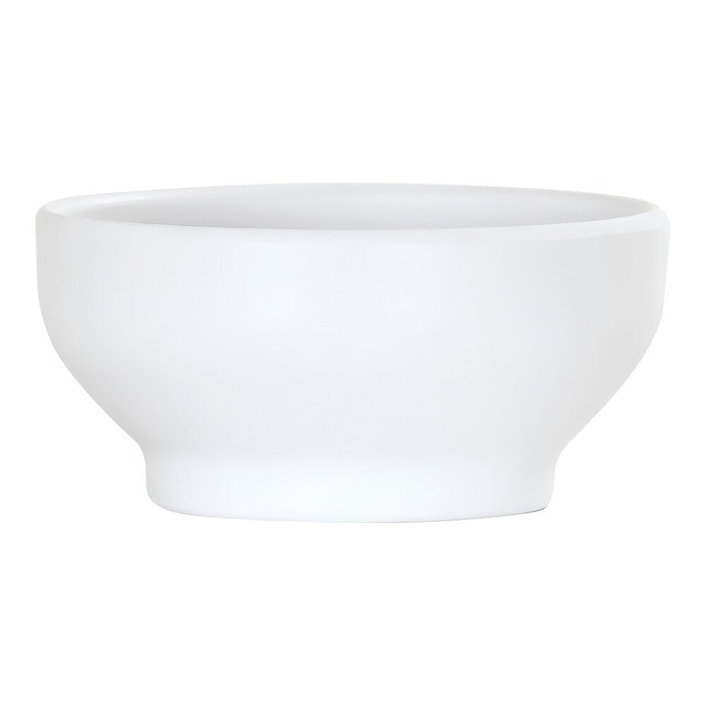 Cal-Mil Nova 16 oz. White Round Melamine Soup Bowl - 6/Case