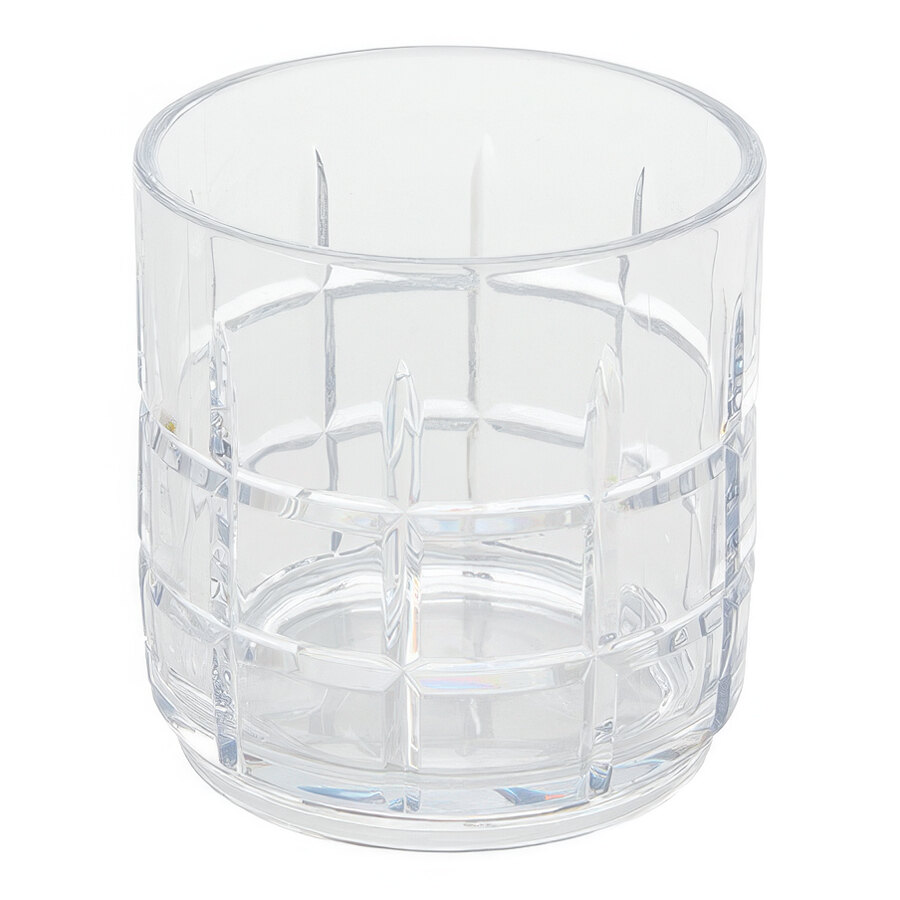 American Metalcraft Sanibel Collection 8 oz. Tritan™ Plastic Stackable Rocks / Old Fashioned Glass - 12/Case