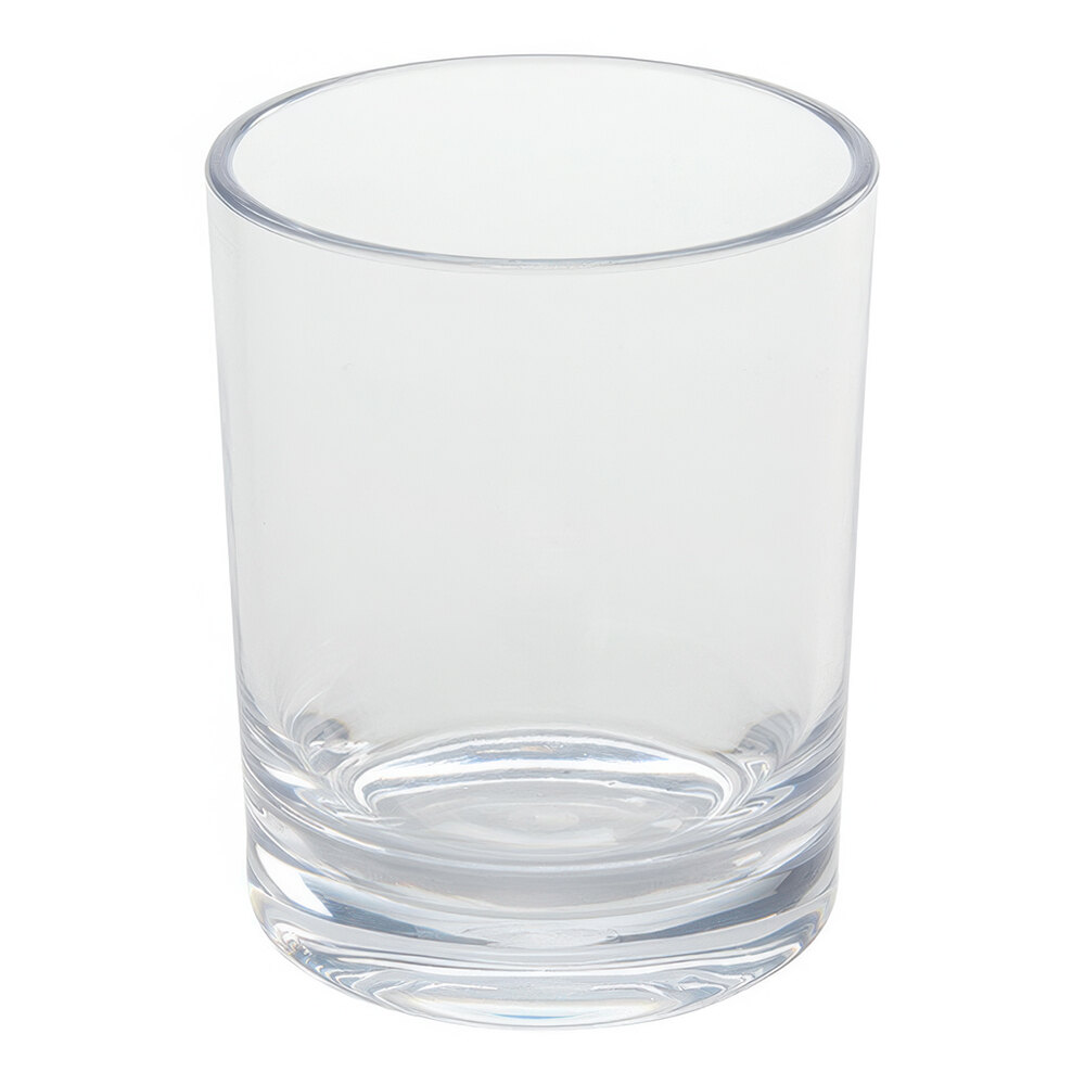 American Metalcraft Parker Collection 8 oz. Tritan™ Plastic Rocks / Old Fashioned Glass - 12/Case