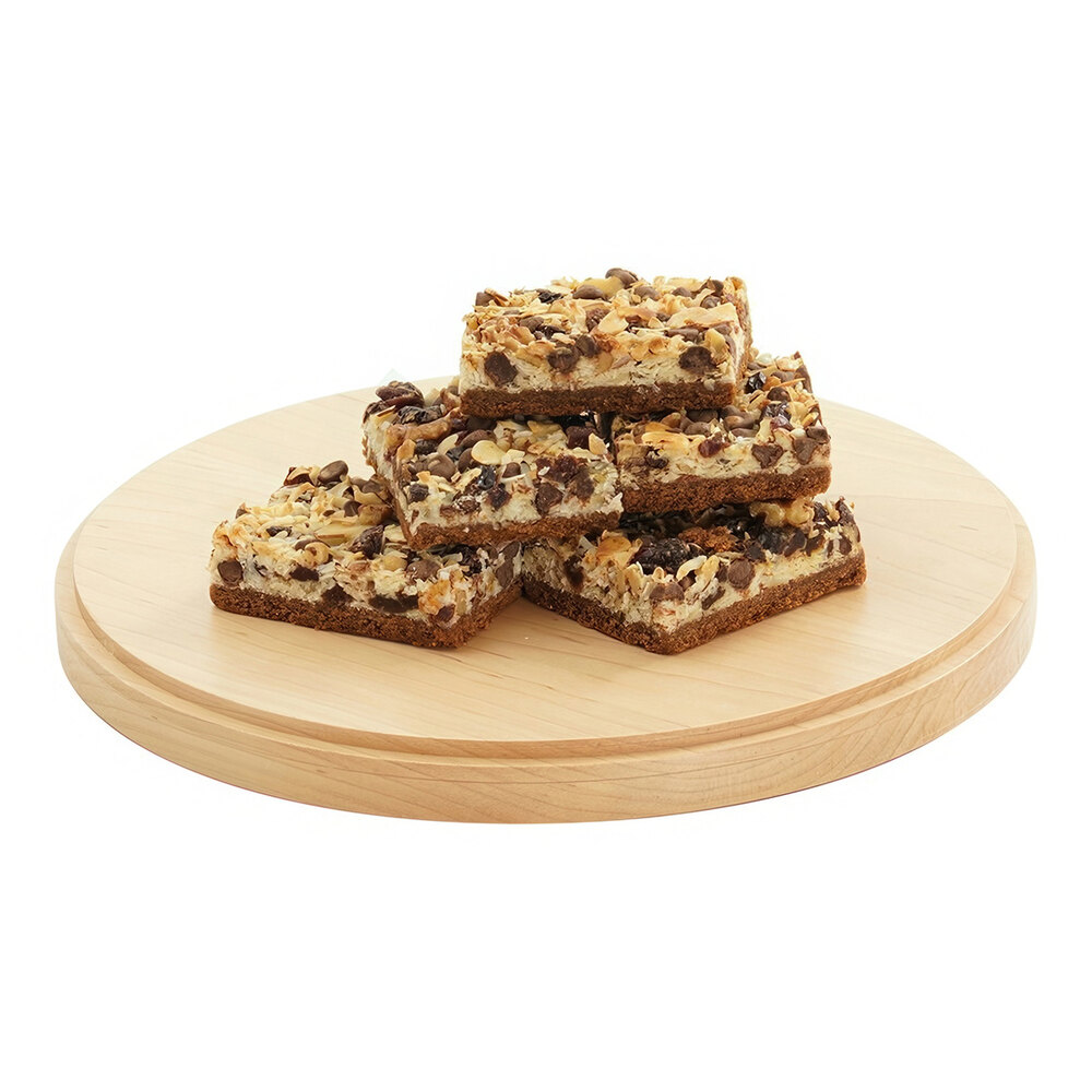 Cal-Mil Sydney 12 1/4" x 1" Round Blonde Wood Serving Display Stand