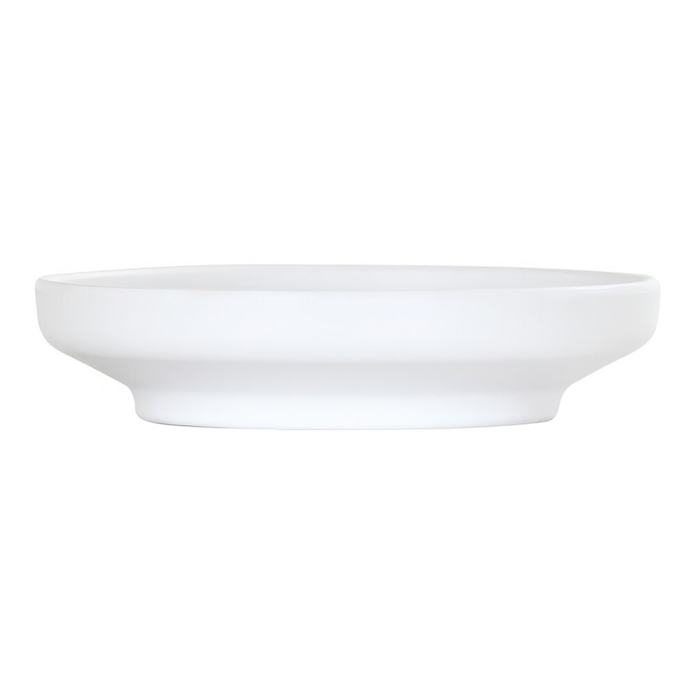 Cal-Mil Nova 19 oz. White Round Coupe Melamine Bowl / Plate - 6/Case