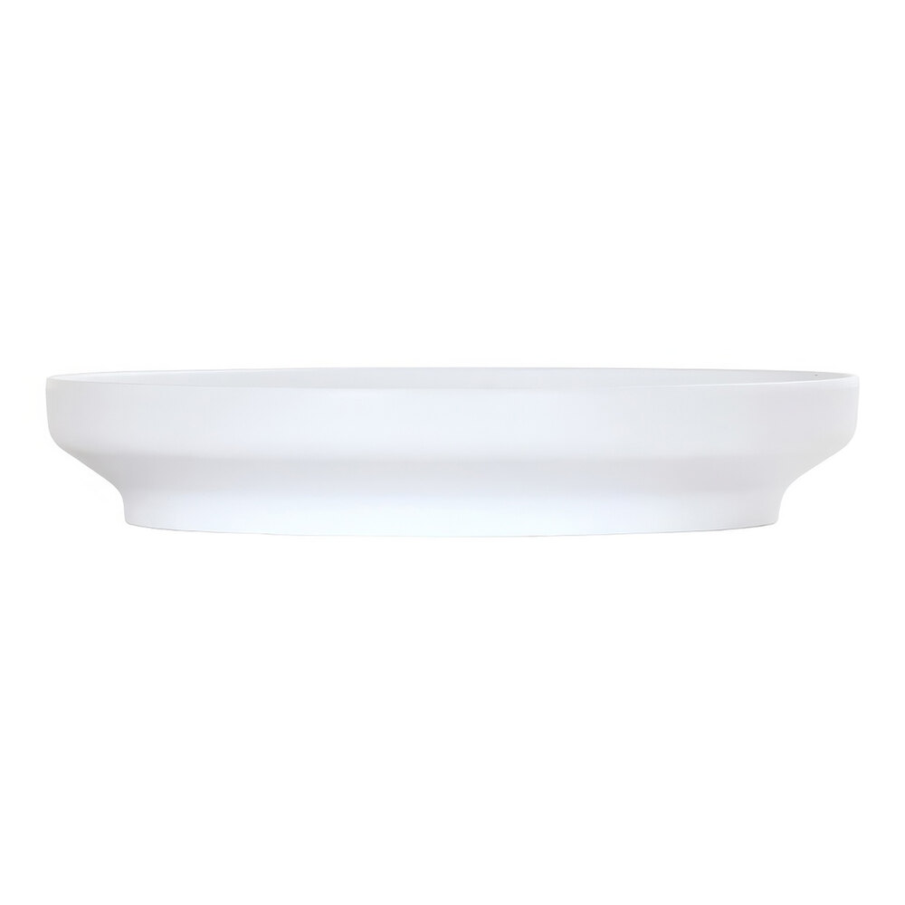 Cal-Mil Nova 132 oz. White Round Coupe Melamine Bowl / Plate - 6/Case