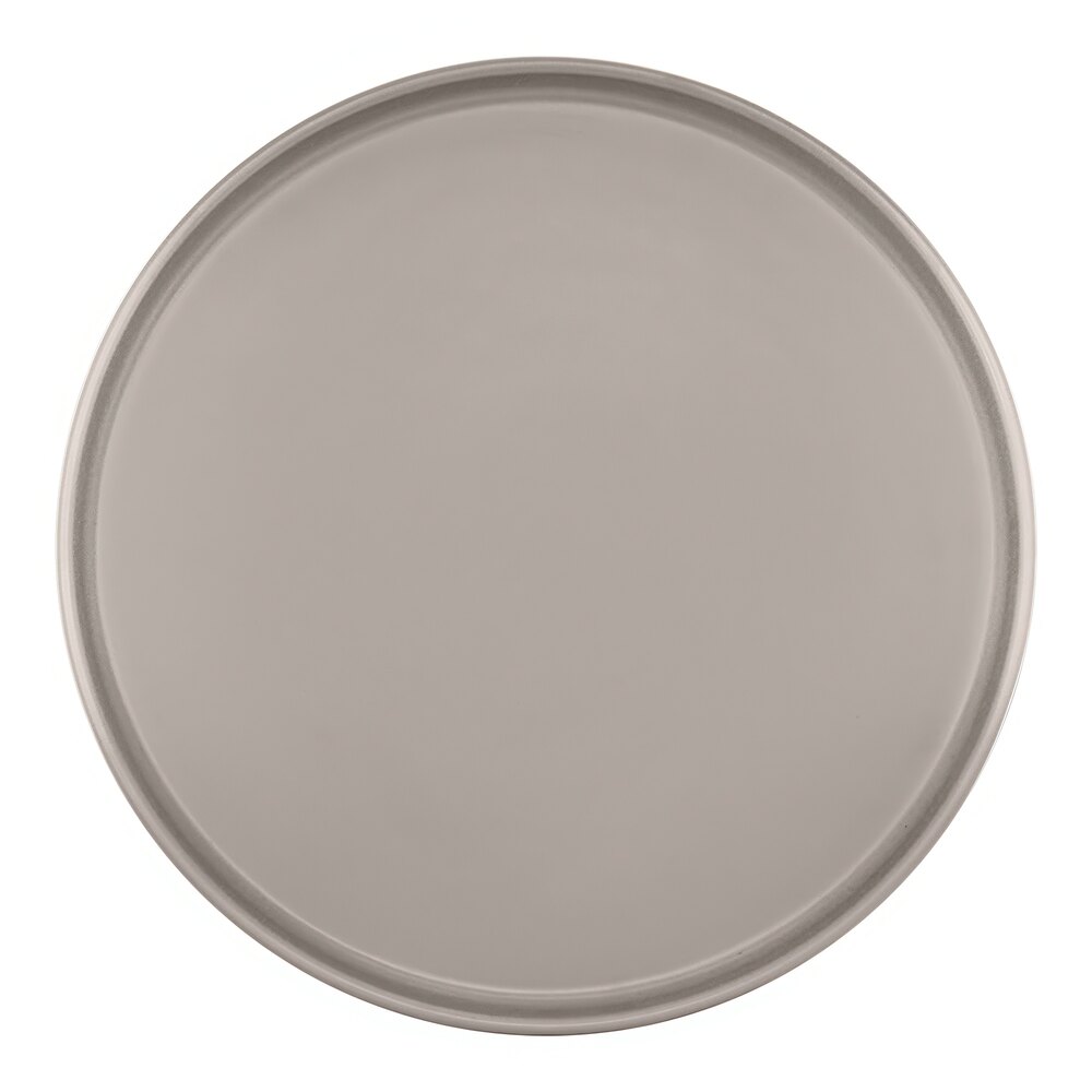 Cal-Mil Hudson 6" Ash Low Rim Melamine Plate - 6/Case