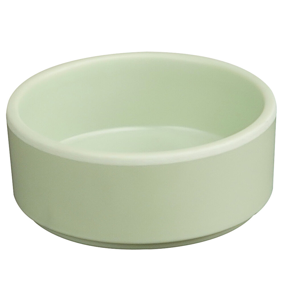 Cal-Mil Hudson 6 oz. Matcha Straight Sided Melamine Ramekin - 6/Case