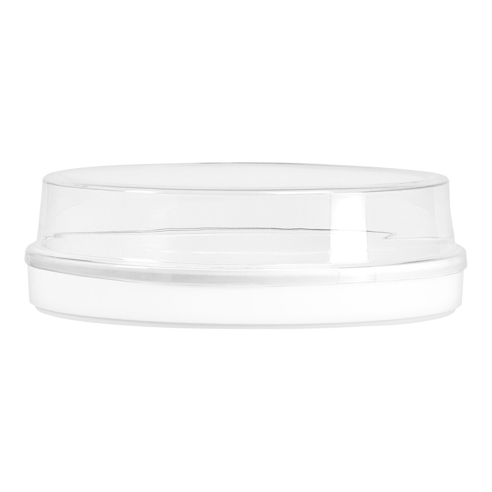 Cal-Mil Hudson 8" Polycarbonate Plate Cover for 8" Plates - 6/Case