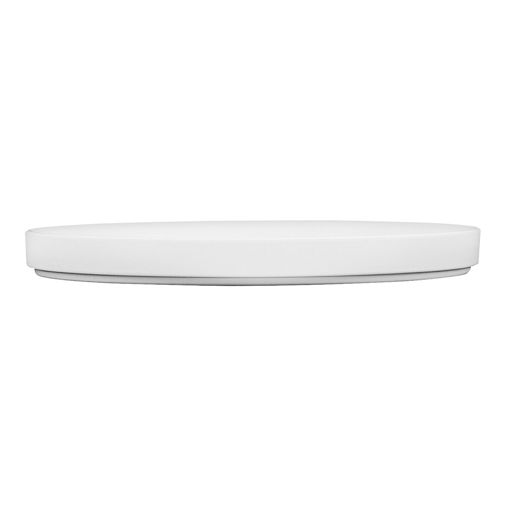Cal-Mil Hudson 6" White Low Rim Melamine Plate