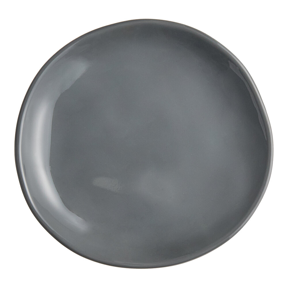 American Metalcraft Crave 6 1/2" Storm Coupe Melamine Plate