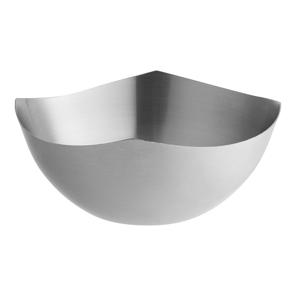 American Metalcraft SB575 15 oz. Round Satin Finish Stainless Steel Serving Bowl