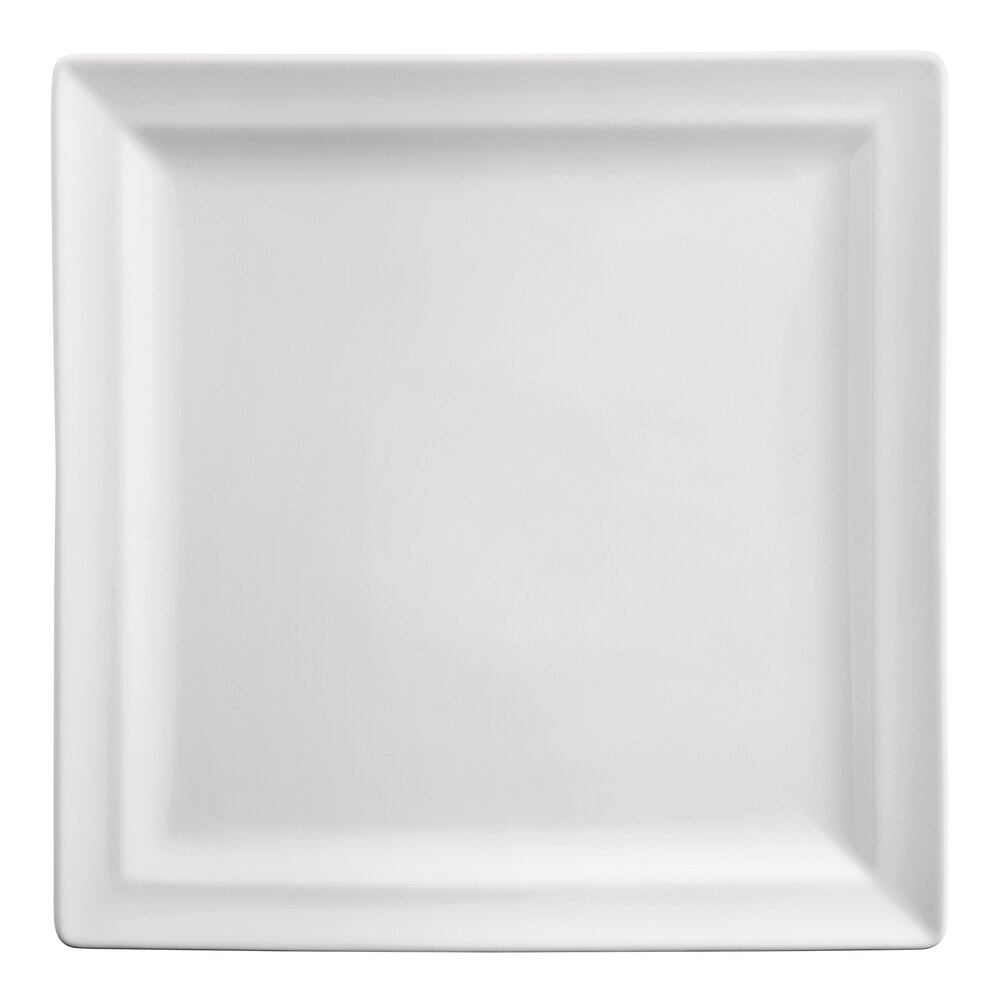 RAK Porcelain CLSP27 Classic Gourmet 10 5/8" Ivory Porcelain Flat Plate - 12/Case