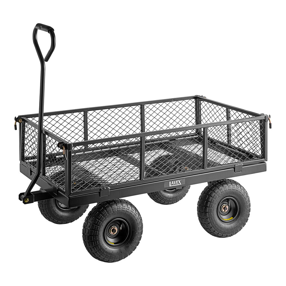 Lavex 800 lb. Steel Garden / Utility Cart