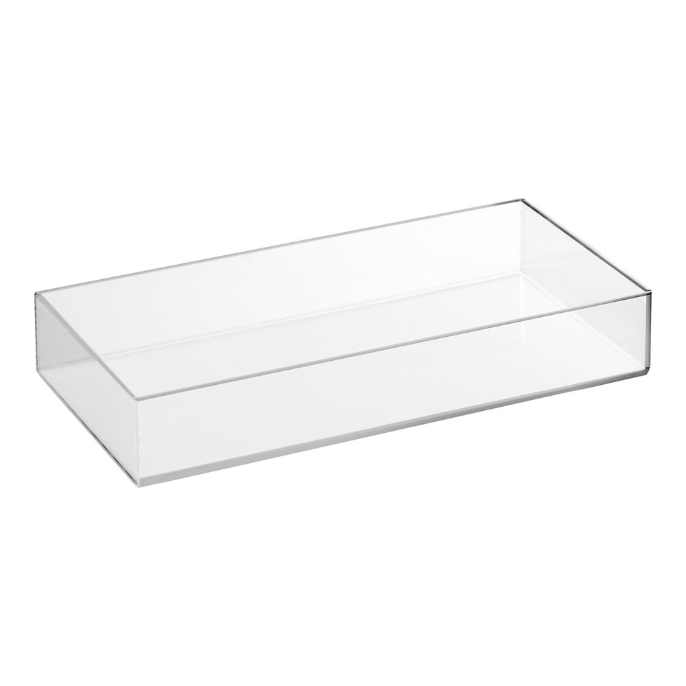 Cal-Mil Modular 6" x 12" x 2" Clear Acrylic Display Box 22315-2-12