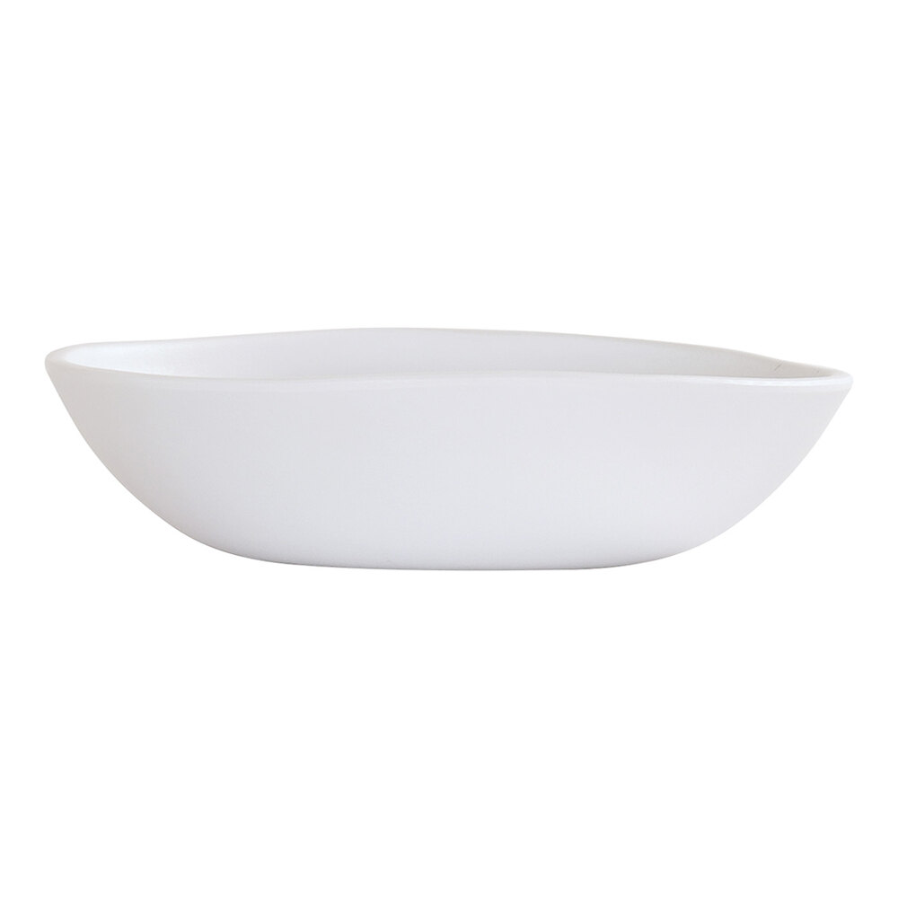 Cal-Mil Bali 16 oz. White Coupe Melamine Pasta Bowl - 6/Case
