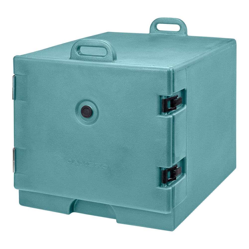 Cambro 1826MTC401 Camcarrier® Slate Blue Front Loading Insulated Tray / Sheet Pan Carrier for Full Size Pans