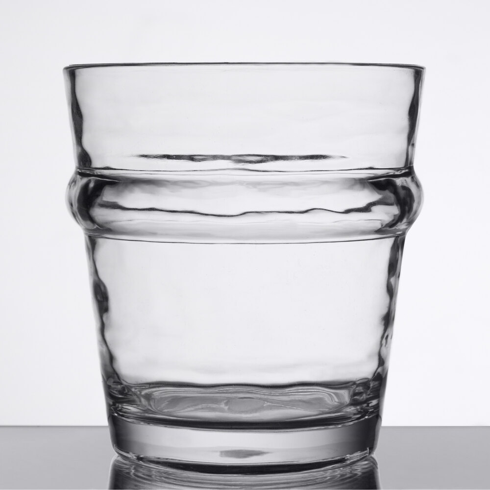 Libbey Infinium Wake 10 oz. Tritan™ Plastic Stackable Rocks / Old Fashioned Glass - Sample