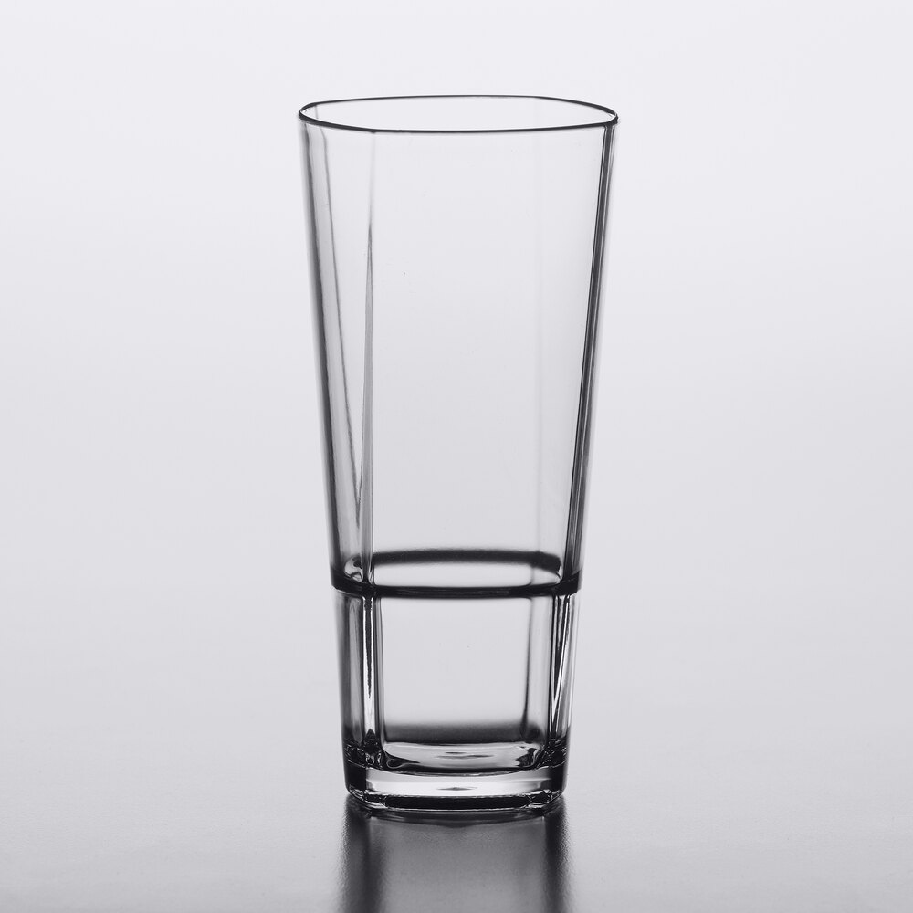 Libbey Infinium Torque 12 oz. Tritan™ Plastic Stackable Beverage Glass - Sample