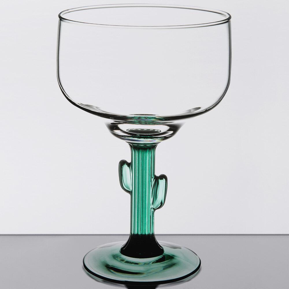 Libbey 16 oz. Cactus Margarita Glass - Sample