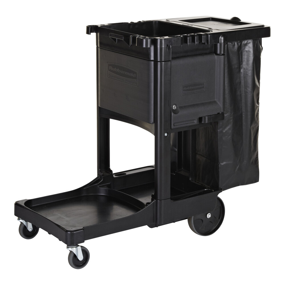 Rubbermaid® 1861430 Executive Janitor Cart with Locking Cabinet