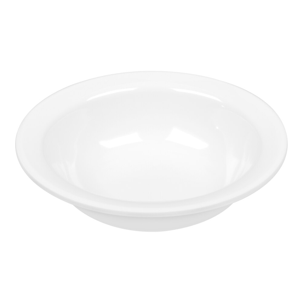 Carlisle 4353102 Dallas Ware 4.75 oz. White Fruit Bowl - 48/Case