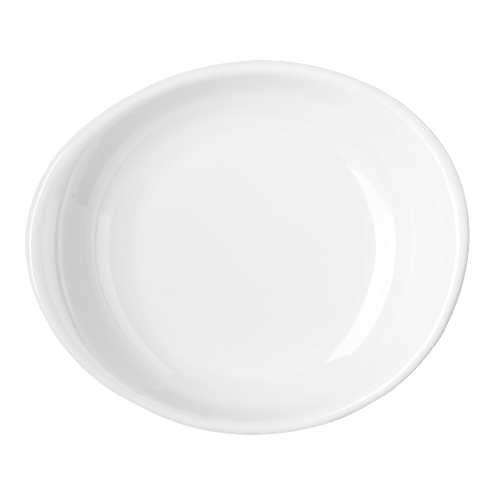 Carlisle 5300402 Stadia 9 1/2" White Melamine Pasta Plate - 12/Case