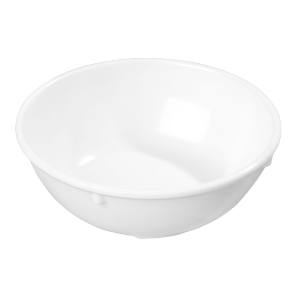 Carlisle 4352102 Dallas Ware 14 oz. White Nappie Bowl - 48/Case