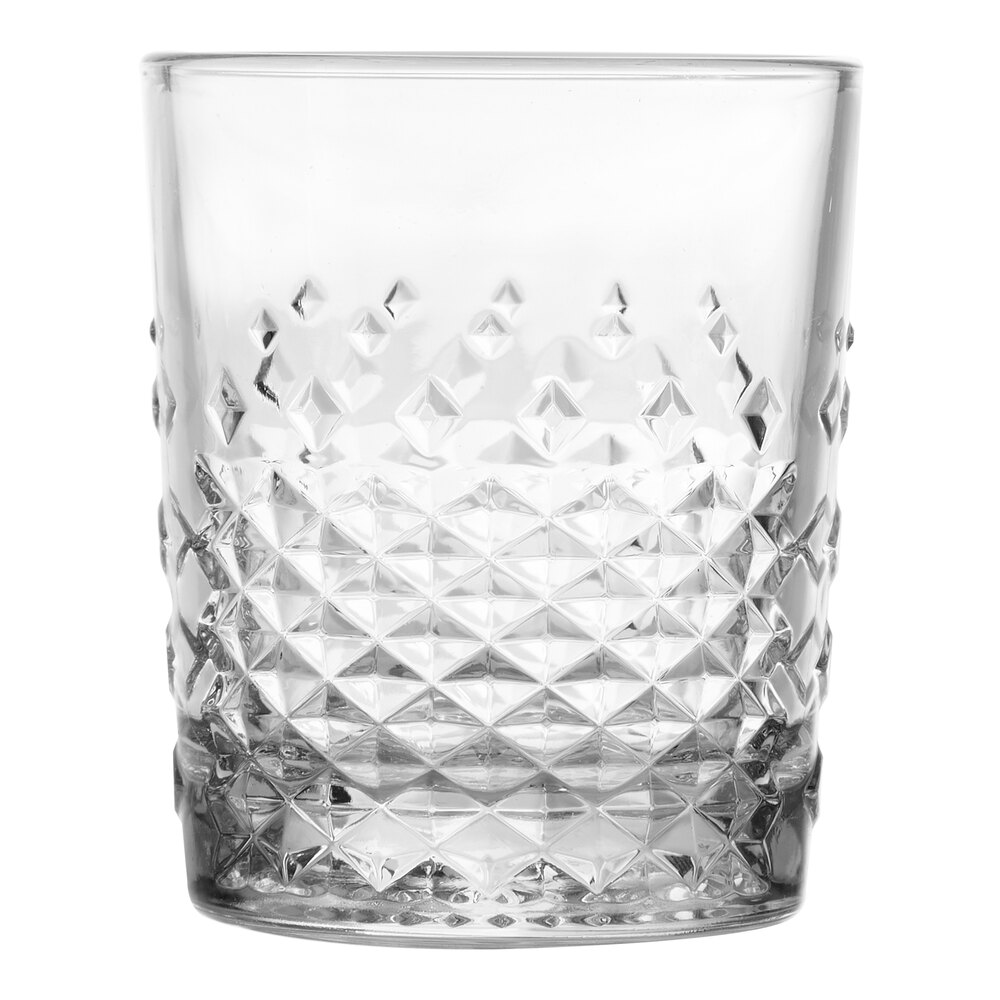 Libbey Ocular 12 oz. Rocks / Double Old Fashioned Glass - Sample