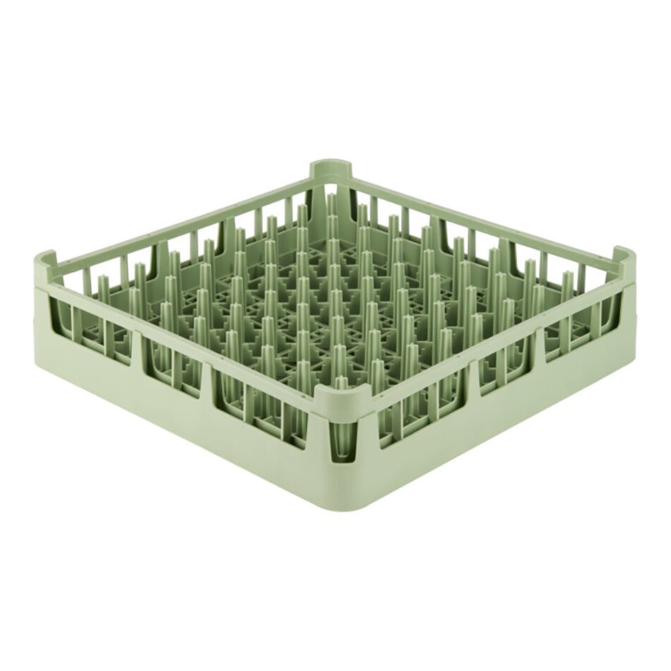 Vollrath 52695 Light Green Signature Full-Size Extended Plate Rack