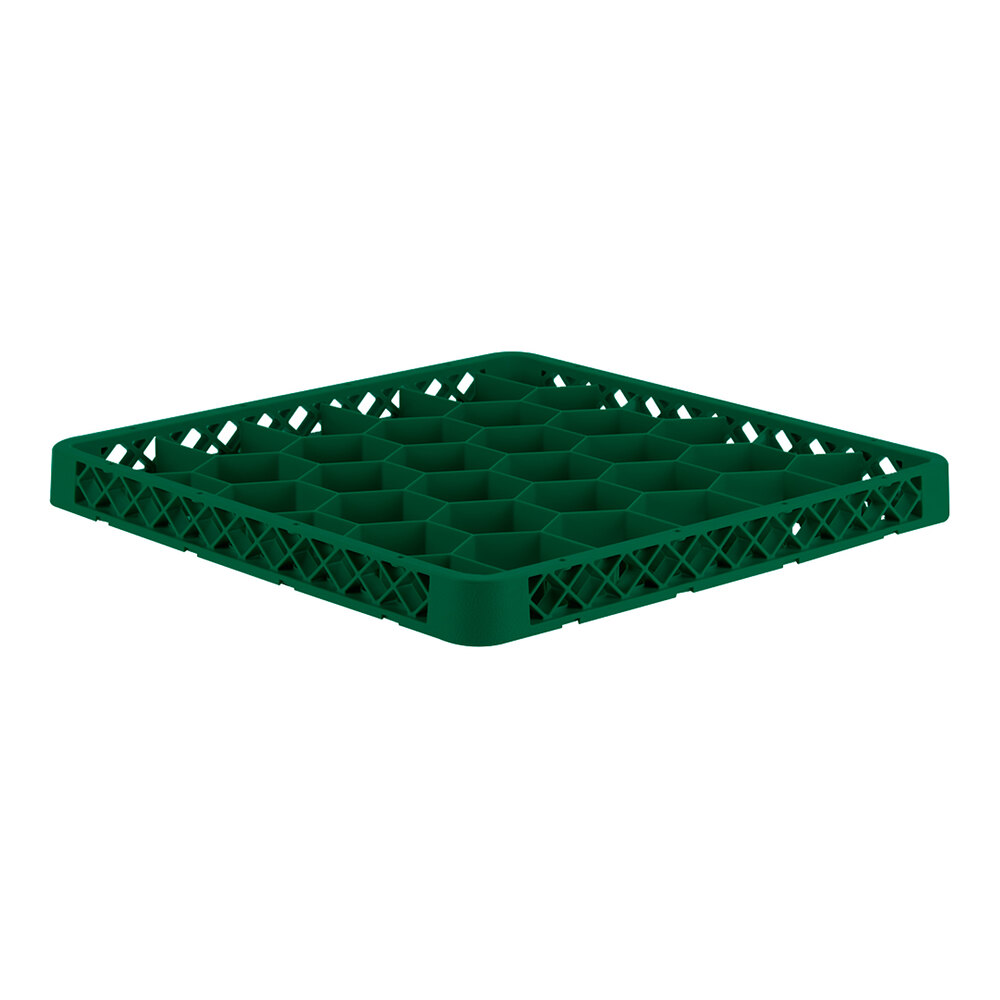 Vollrath TRH-19 Traex® Full-Size Green 30 Compartment Glass Rack Extender