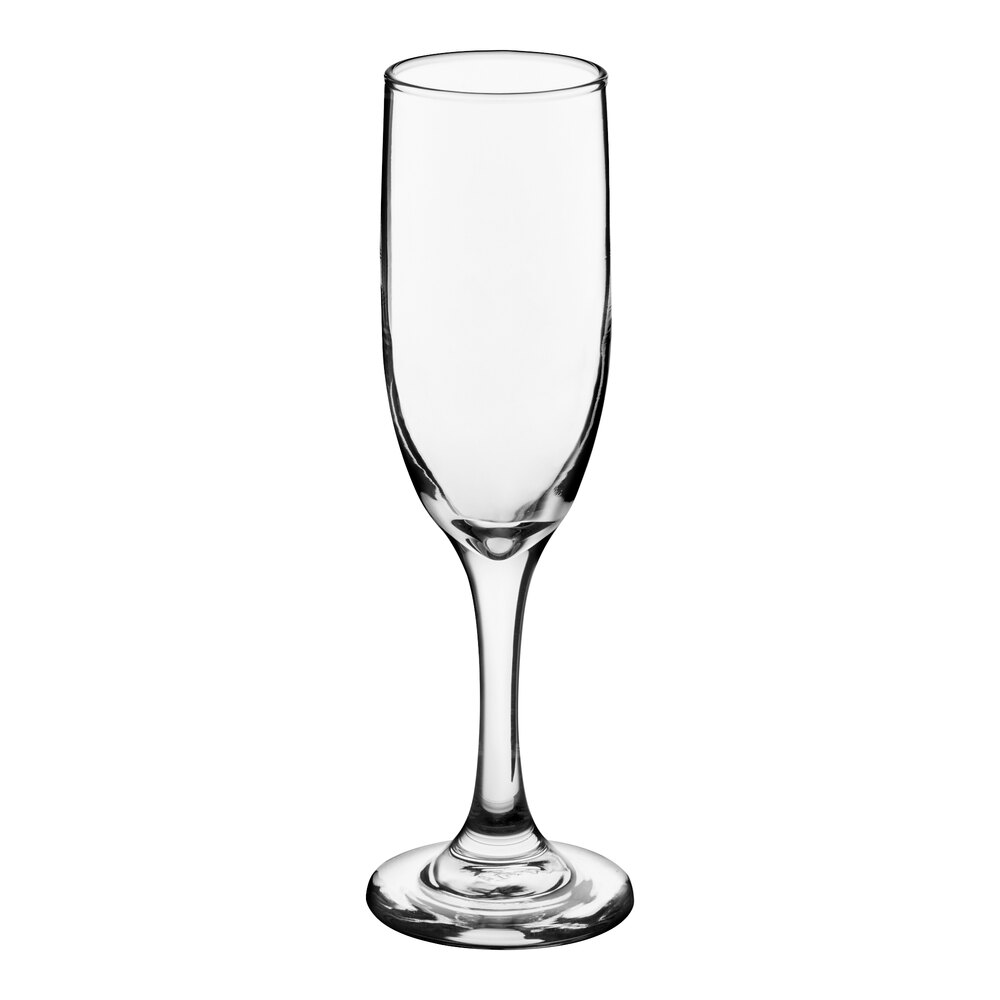 Acopa 6 oz. Flute Glass - 12/Case