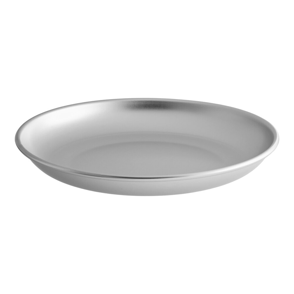 Choice 15 3/4" x 2" Aluminum Tray, 128 oz.