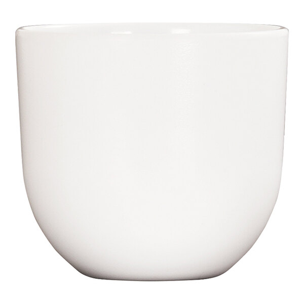 Cal-Mil Oslo 16 oz. White Round Melamine Bowl - 6/Case
