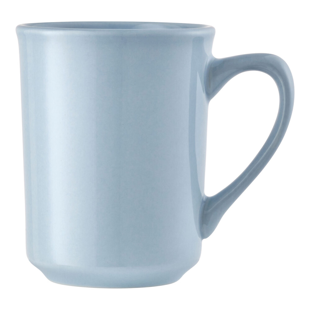 Libbey Porcelana Color 8.5 oz. Mist Porcelain Mug - 36/Case