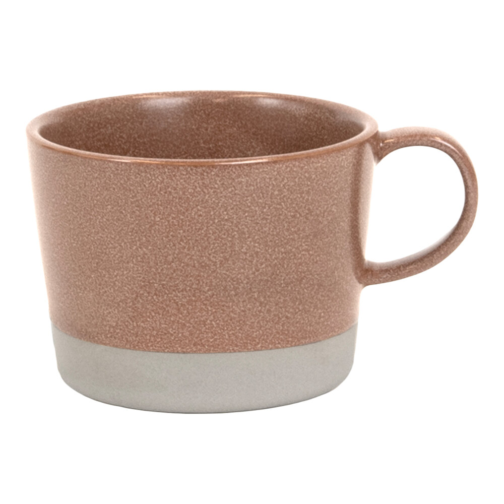 Front of the House Mezze® 3 oz. Cinnamon Two-Tone Porcelain Cup - 12/Case