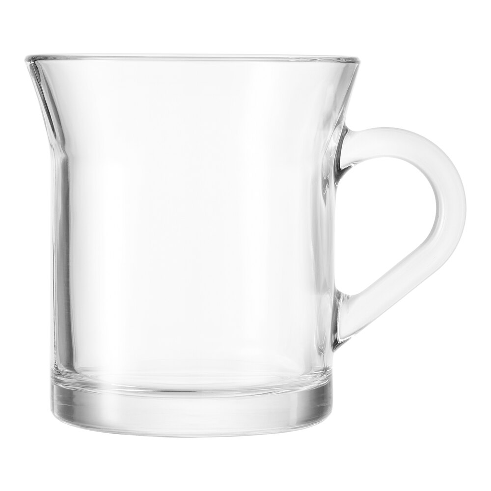 10 Strawberry Street Coffee 11 oz. Glass Cappuccino Mug - 36/Case