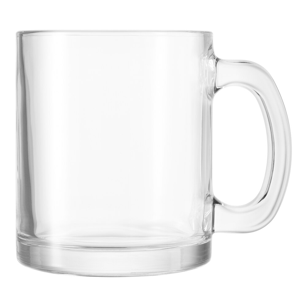10 Strawberry Street Coffee 12 oz. Glass Latte Macchiato Mug - 6/Case
