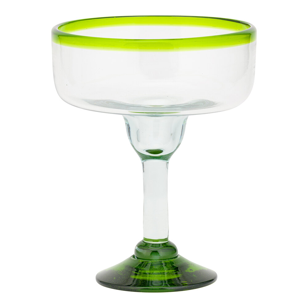 10 Strawberry Street Lime Rim 15 oz. Margarita Glass - 6/Case