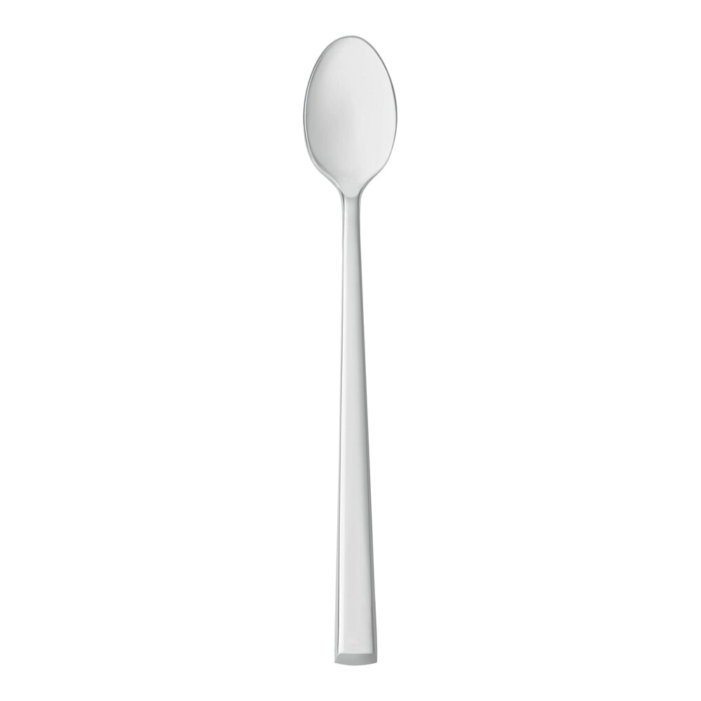 Libbey Santorini Satin II 7 1/2" 18/0 Stainless Steel Heavy Weight Iced Tea Spoon - 12/Case