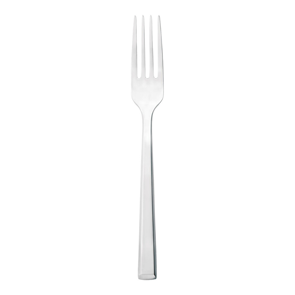 Libbey Santorini Satin II 8 1/8" 18/0 Stainless Steel Heavy Weight Dinner Fork - 12/Case
