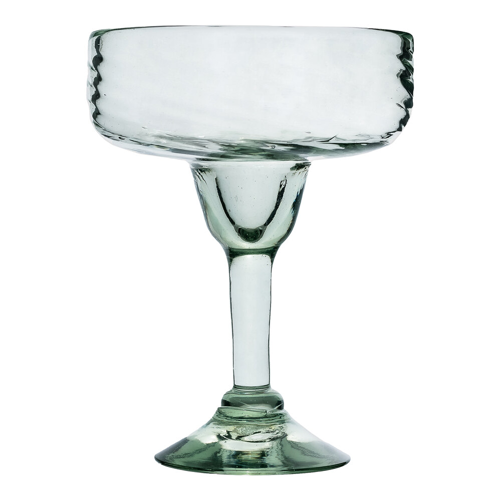 10 Strawberry Street Optic Swirl 15 oz. Margarita Glass - 6/Case