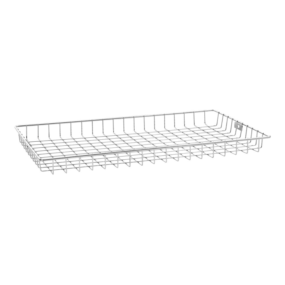 R&B Wire Products, Inc. LS-2C Chrome Wire Bottom Shelf for 200F/ANTI, 200F/D7, 200S/D7, and 201GHB