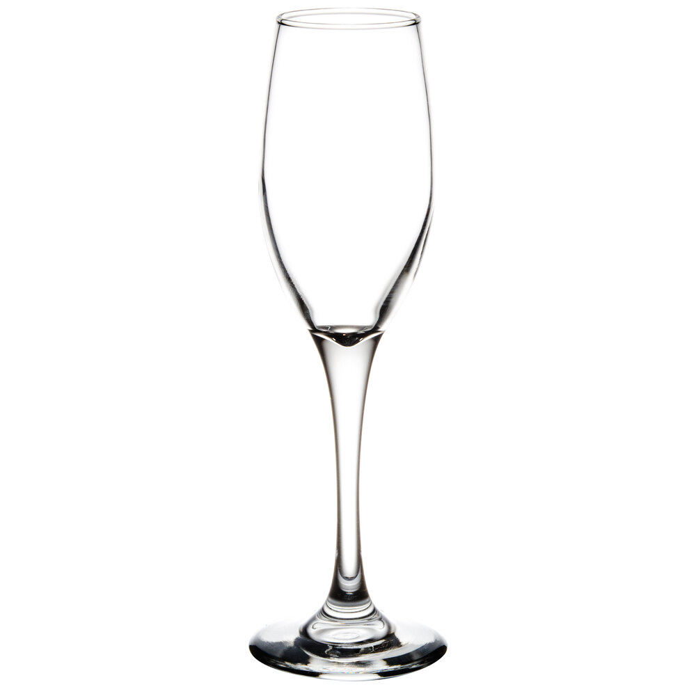 Libbey 3096 Perception 5.75 oz. Customizable Flute Glass - 12/Case
