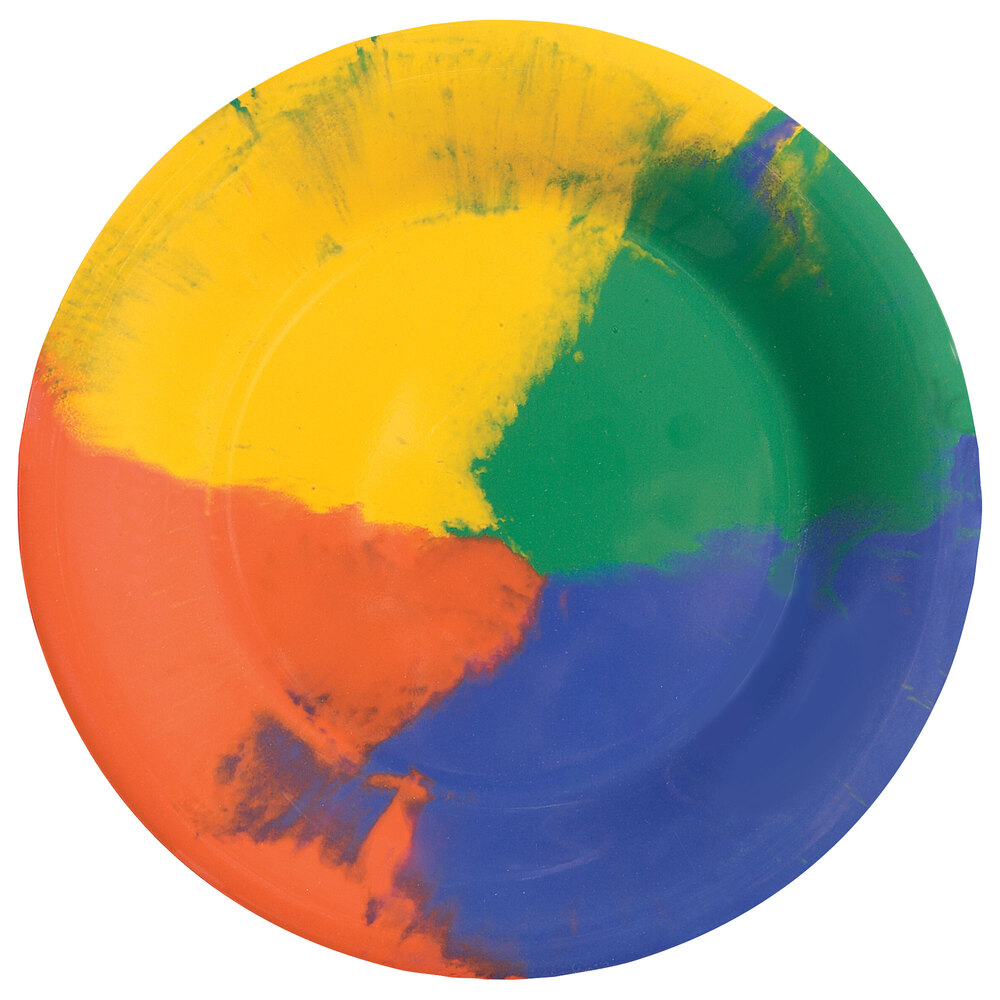 GET WP-9-CE Diamond Celebration 9" Wide Rim Plate - 24/Case