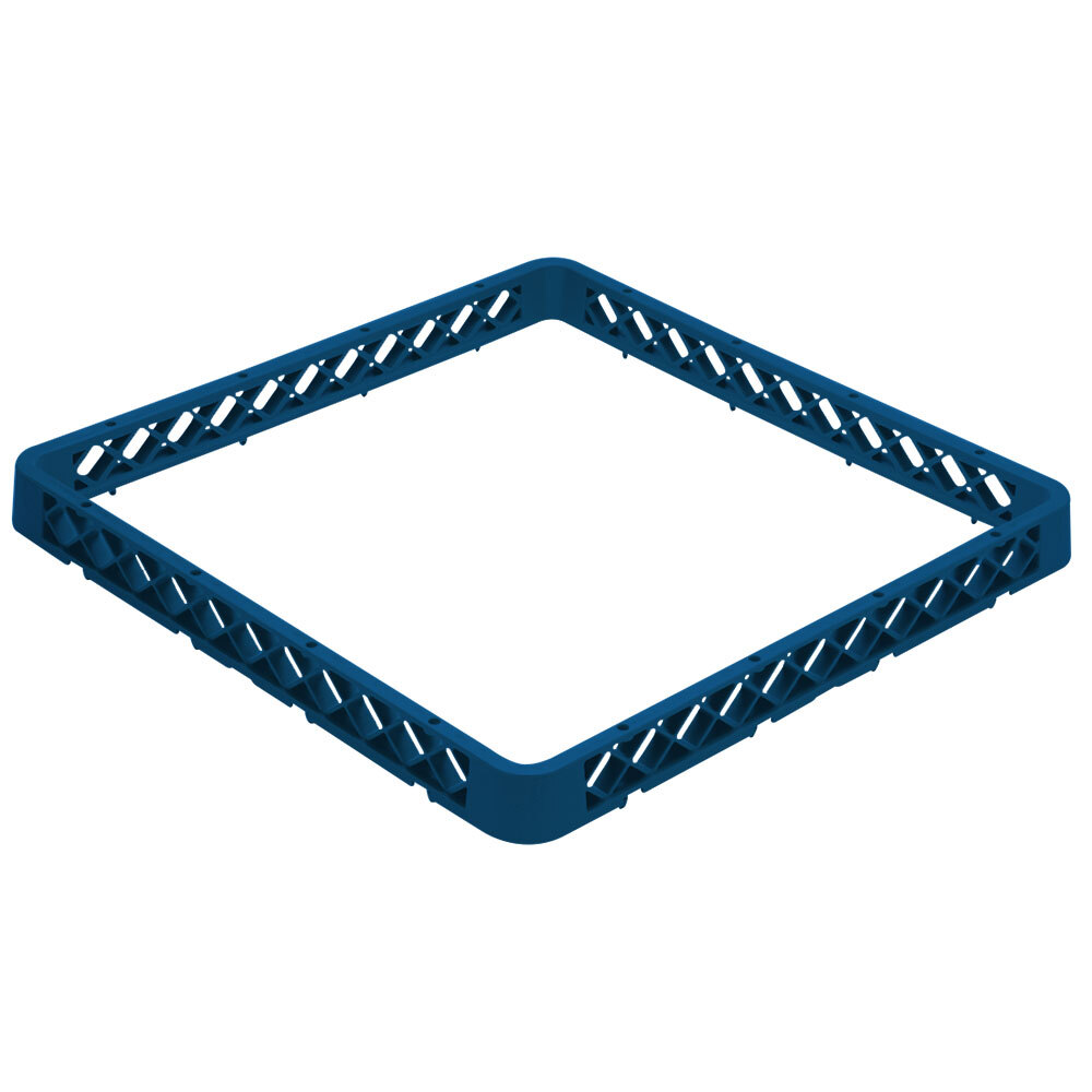 Vollrath TRA-44 Traex® Full Size Royal Blue Open Glass Rack Extender