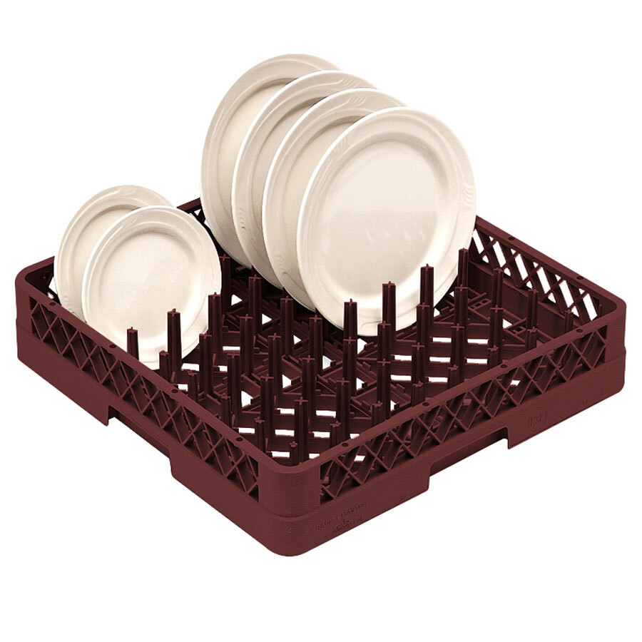 Vollrath TR3 Traex® Burgundy Full-Size Plate Rack