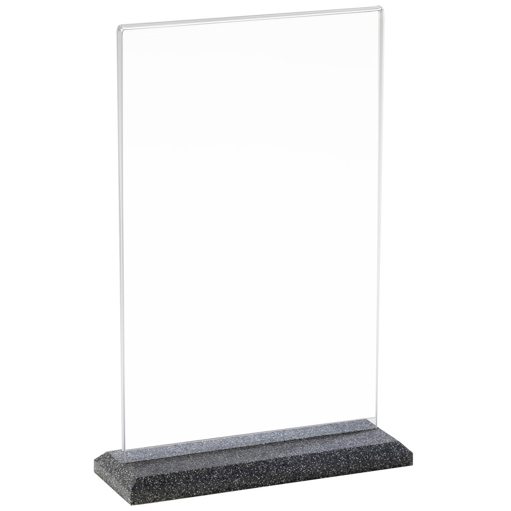 Cal-Mil 650 Granite Base Displayette - 4" x 6"