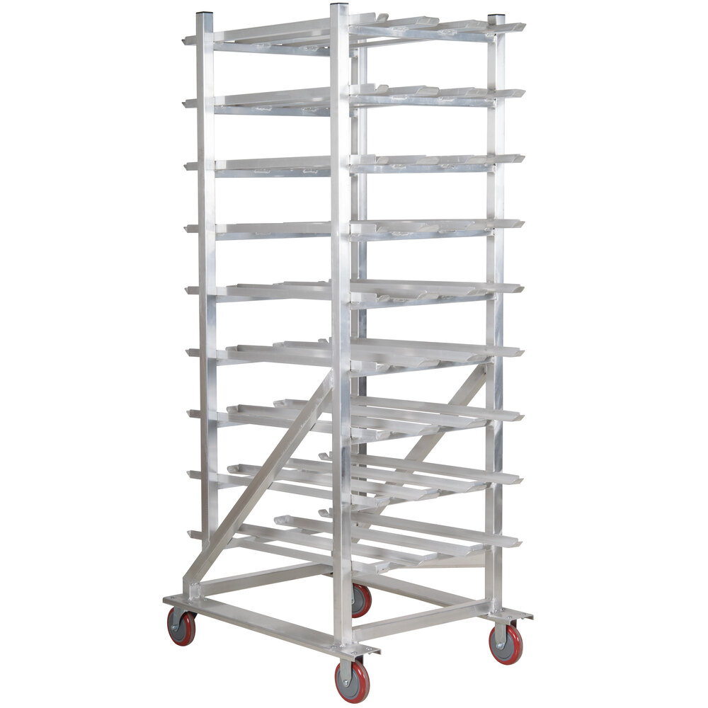 Winholt CR-162M Full Size Aluminum Mobile #10 and #5 Can Rack